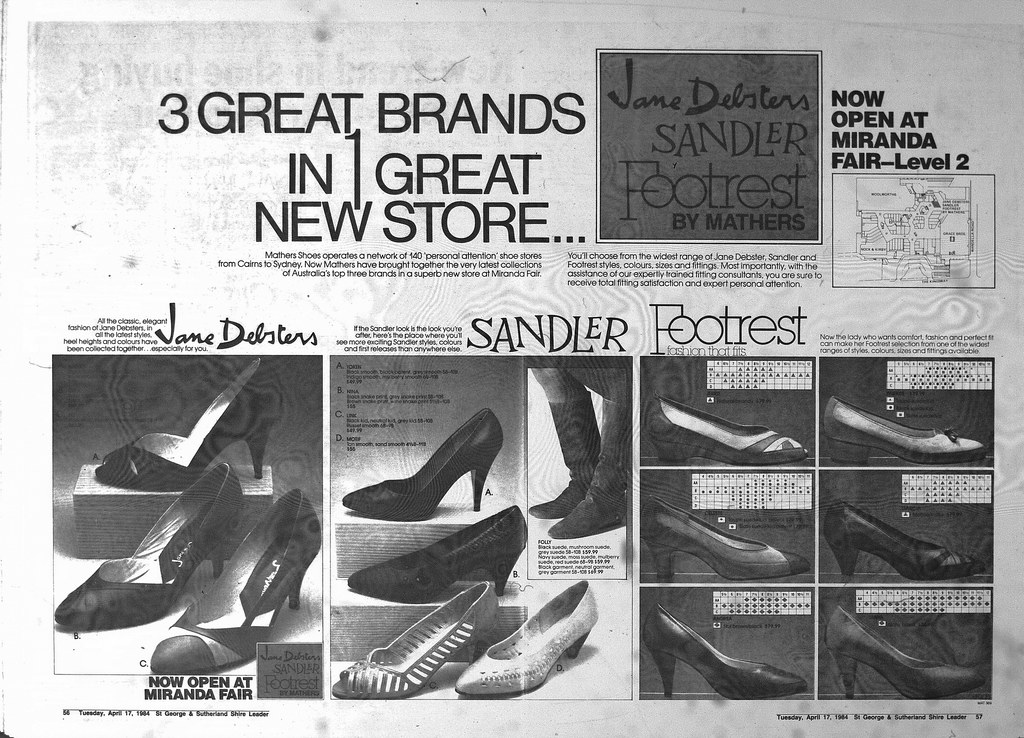 Westfield Miranda Mathers Opening Ad April 17 1984 The L… Flickr