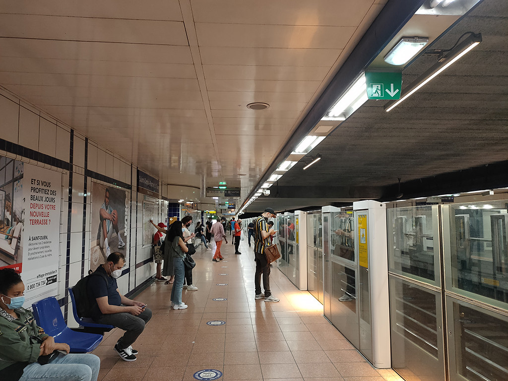 SaintDenis Porte de Paris, ligne 13 Minato ku Flickr