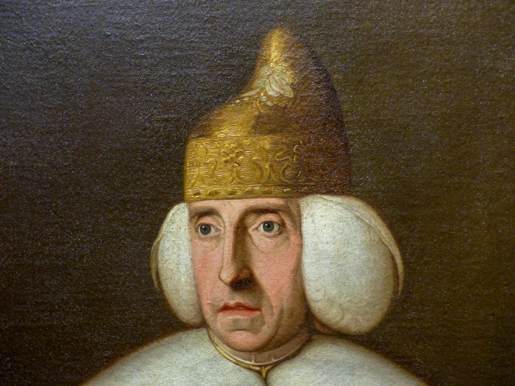 Portrait of Doge Ludovico Manin ( with very large ear warm… Flickr