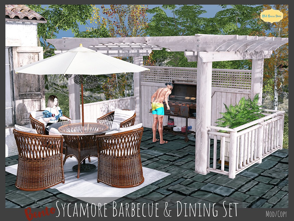 {OBD} Sycamore Barbecue & Dining Set {MARKETPLACE [A] } {M… Flickr