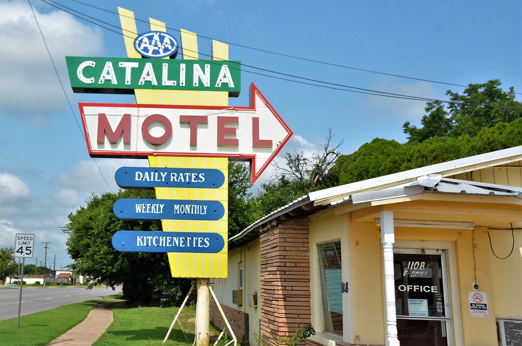 Texas, Wichita Falls, Catalina Motel Earl Leatherberry Flickr
