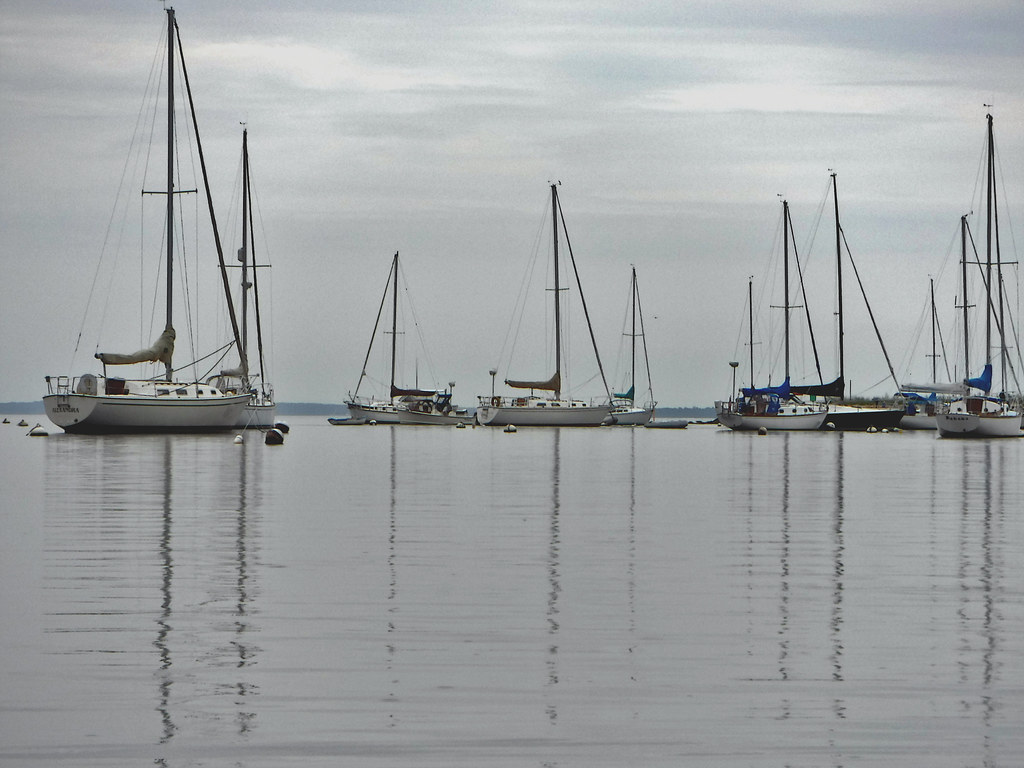 Bullock Cove sailboats Bullock Cove, Riverside RI Flickr