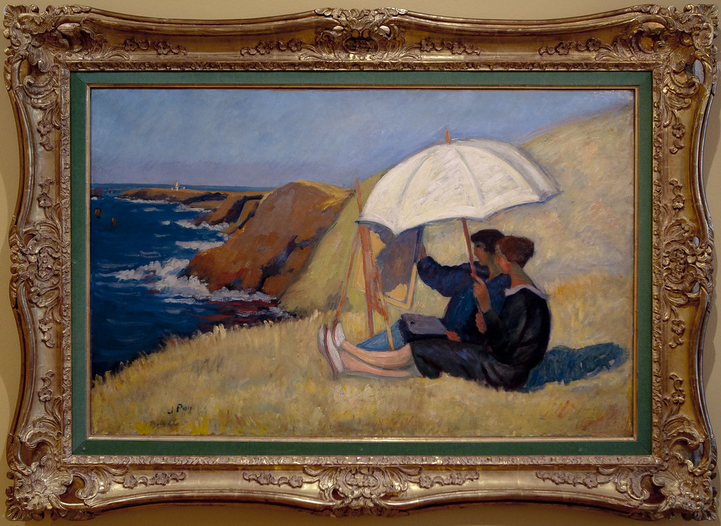 PUY Jean 1905c Le peintre et son modèle Jean PUY (Roanne, … Flickr