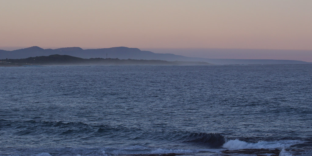 Wollongong at dusk Ross Cunningham Flickr
