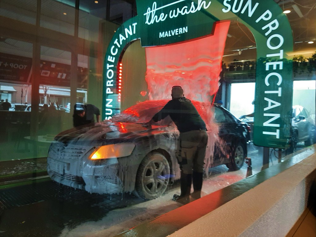 Adelaide. Malvern. Car wash. denisbin Flickr