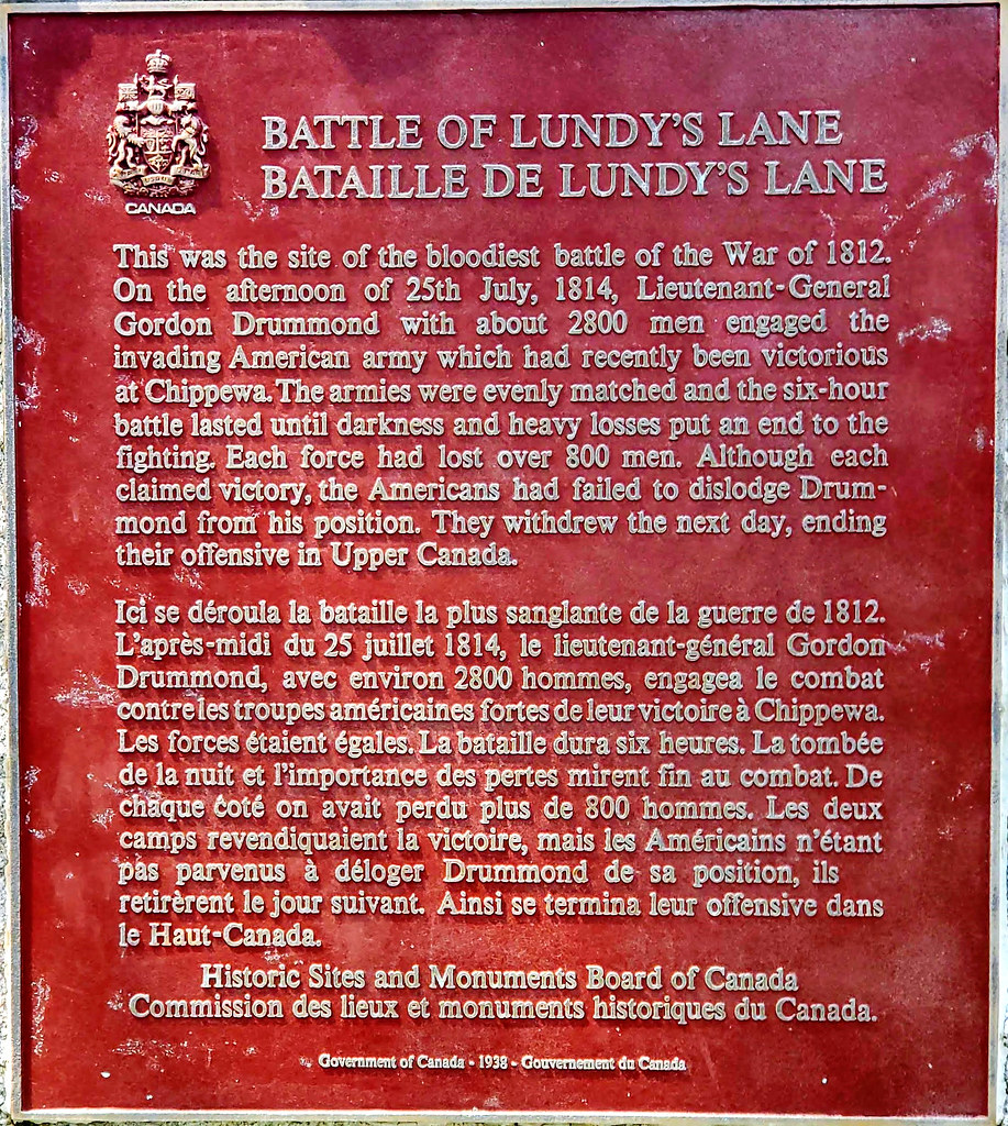 Battle of Lundy's Lane Flickr