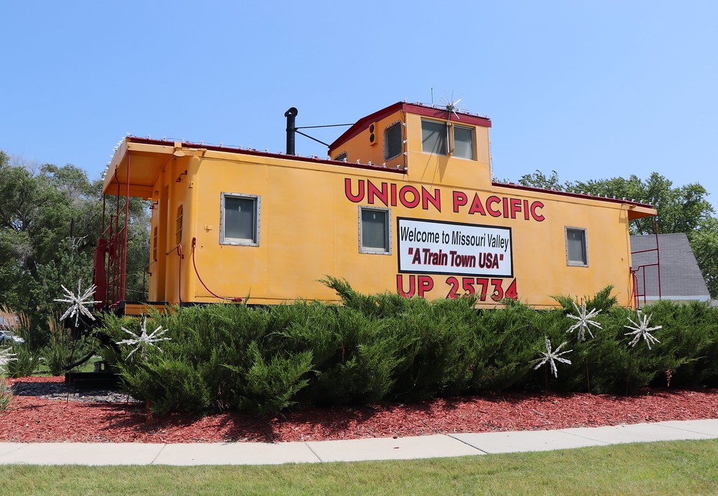 Missouri Valley, Iowa UP 25734 Caboose R Serf Flickr