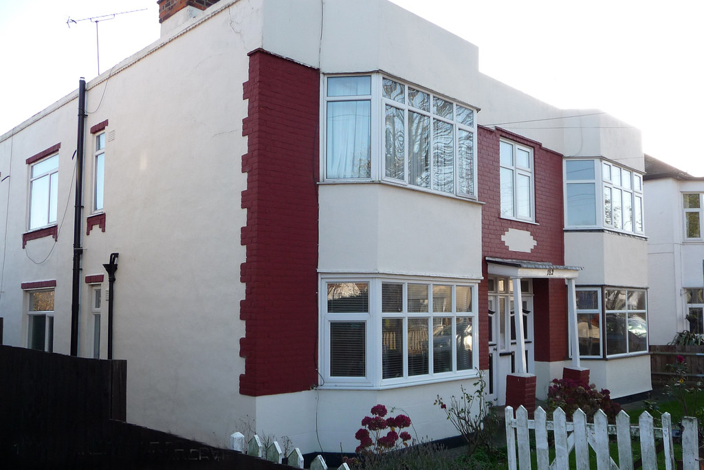 Art Deco House, LeighonSea. Tankerville Drive, Leighon… Flickr