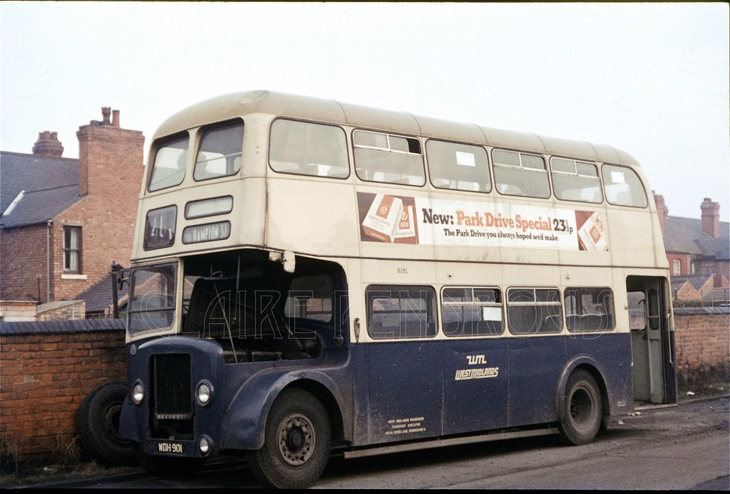 WMPTE 826L, Birchills Garage, Walsall, 1973 Former Walsall… Flickr
