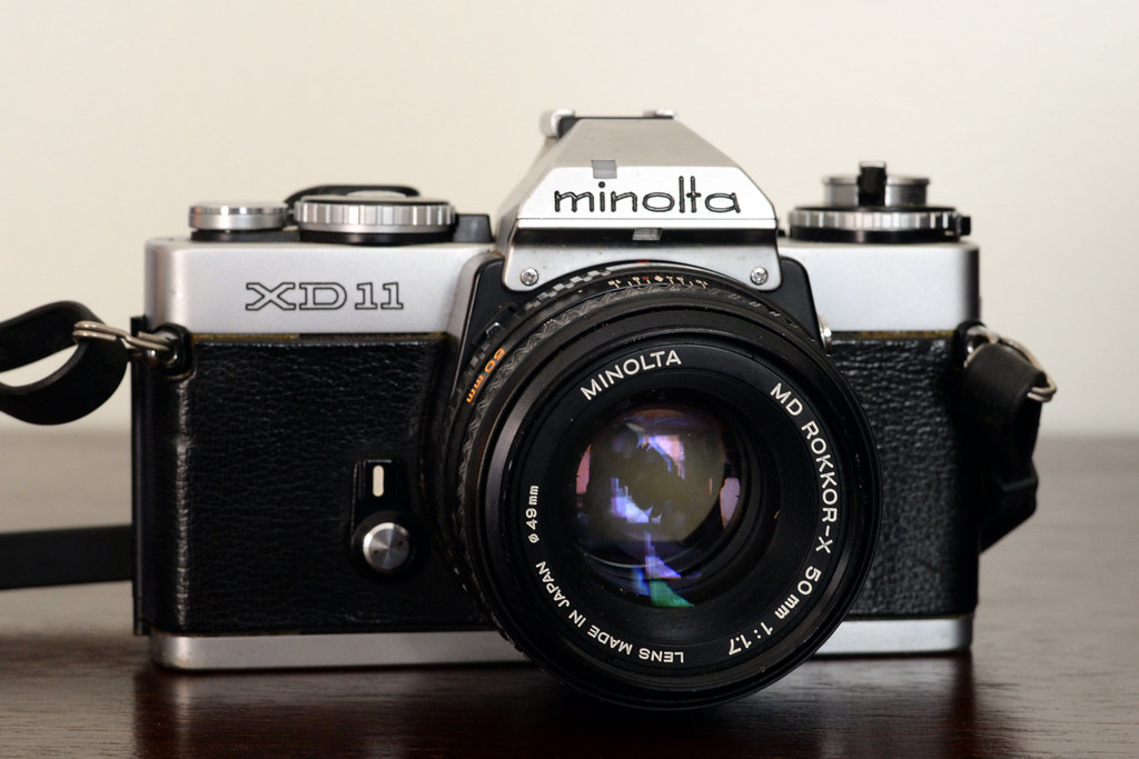 Minolta XD11 Down the Road