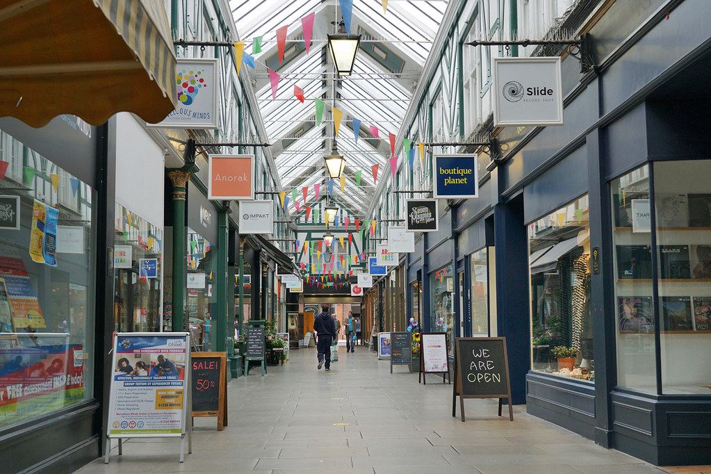 The Old Arcade Bedford Neil Pulling Flickr