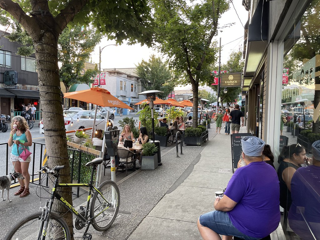 Commercial Drive OnStreet Patios Paul Krueger Flickr