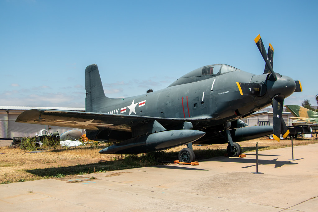 Douglas AD2 Skyshark El Cajon Aerospace Museum Justin Kane Flickr