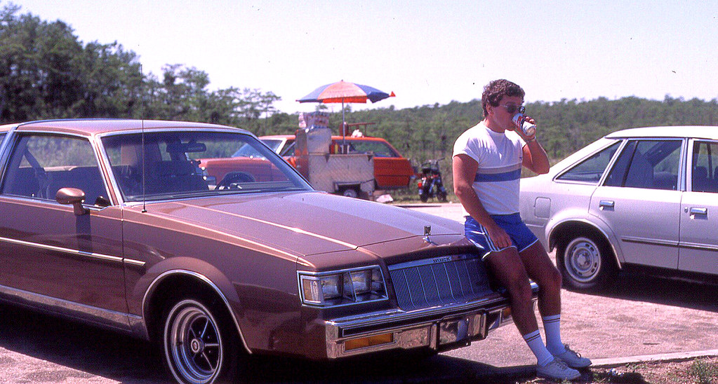 Me and a rental Buick. Florida, 1985 Time for a short stop… Flickr