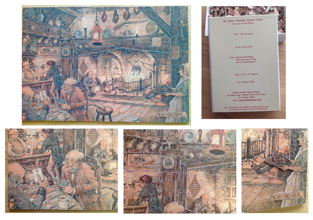 Amber Puzzles Rob Garner 525pc The Ale House by Anton Piec… Flickr