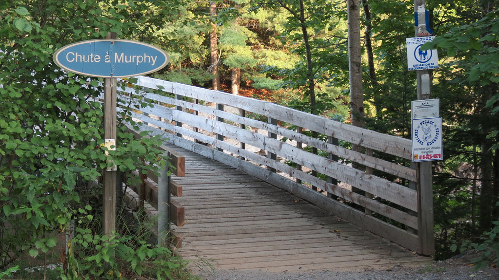La passerelle du secteur Murphy, parc de la rivière Batisc… Flickr