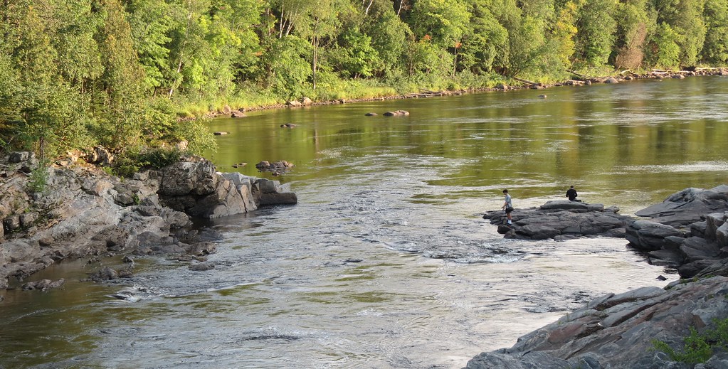 À la pêche au parc de la rivière Batiscan, secteur Murphy,… Flickr