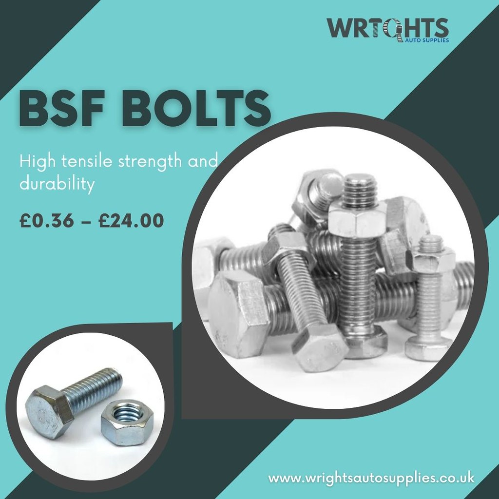 BSF Bolts BSF Bolts have enough tensile strength and durab… Flickr