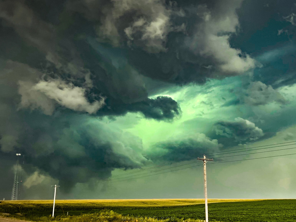 Tornado over Orleans, Nebraska A radar indicated tornado f… Flickr