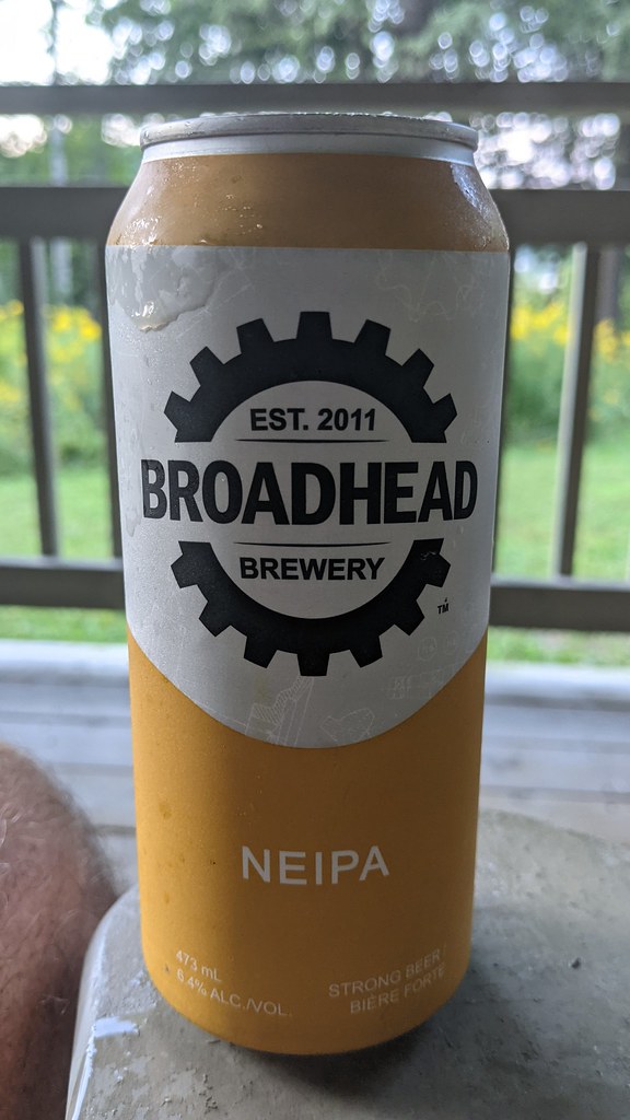 mmmm....beer NEIPA Broadhead Brewery Nepean, Ontario jmaxtours Flickr