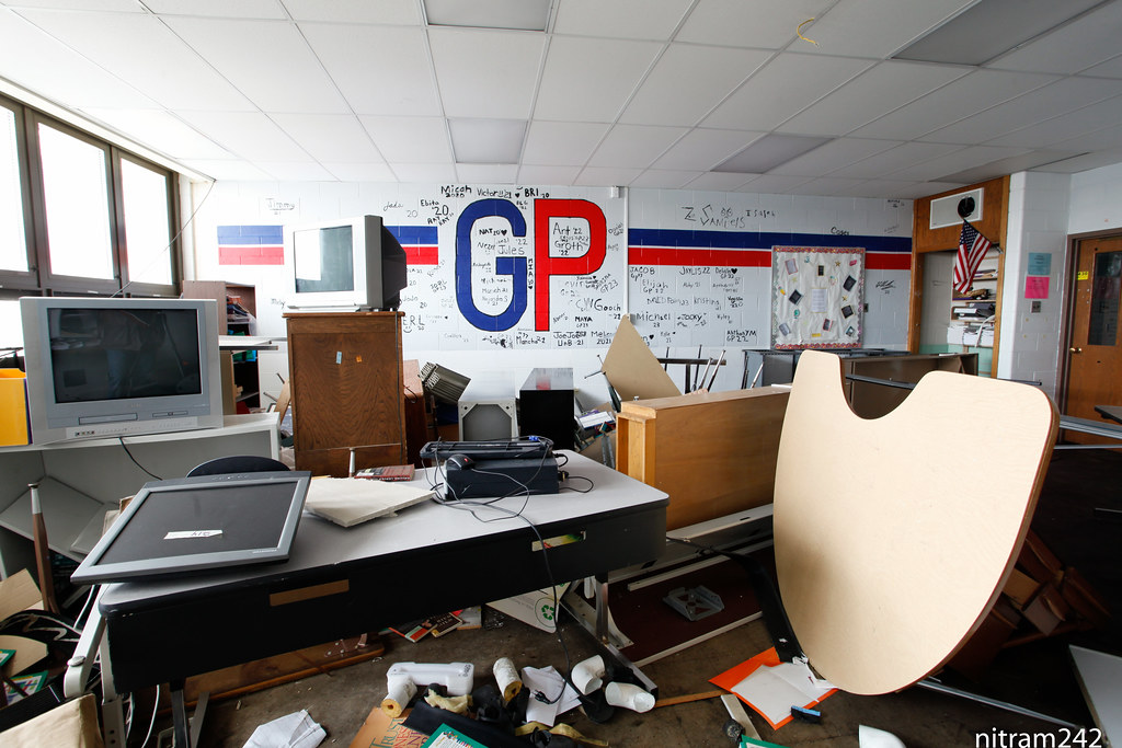 GP Guerin Prep Abandoned Classroom Nitram242 Flickr