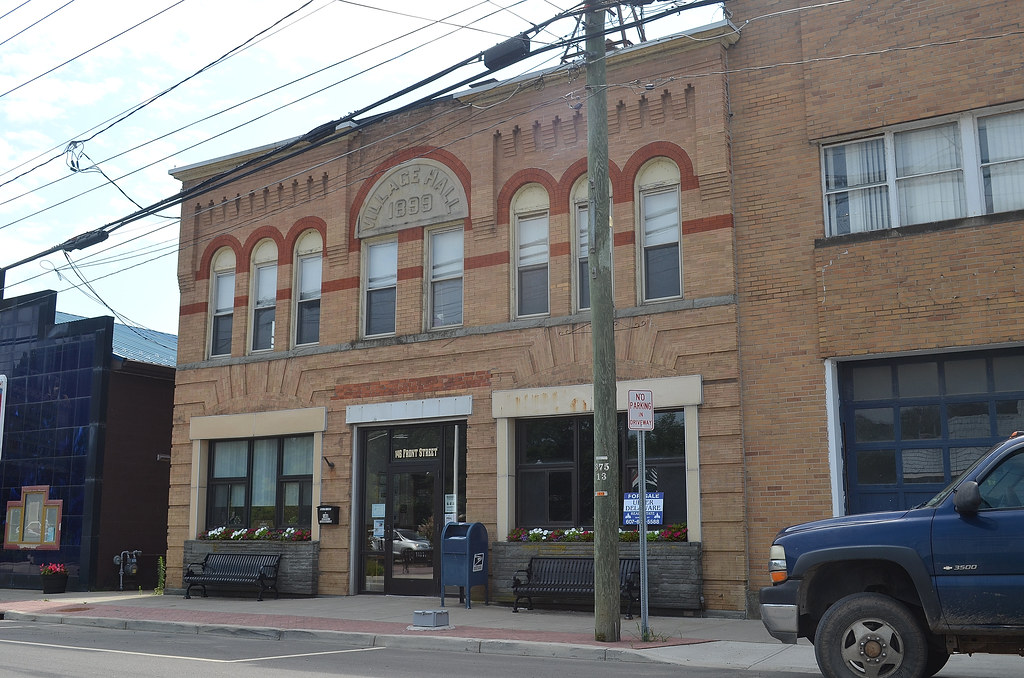 Deposit Village Hall Delaware County, NY. Richard Flickr