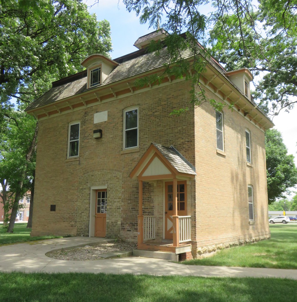 Old Belleville, Wisconsin Village Hall and Library Flickr