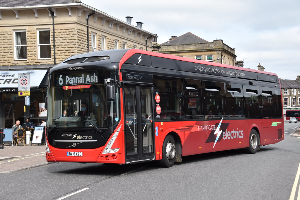 803 BV18XZC Harrogate Bus Company Harrogate Electrics Volv… Flickr