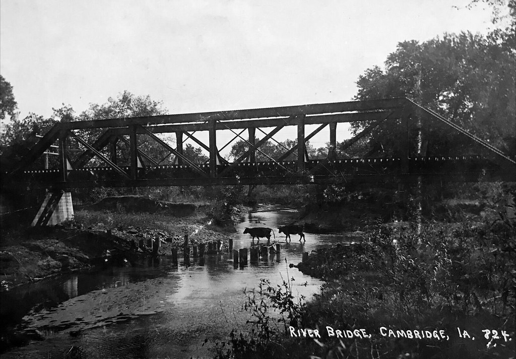 Cambridge, Iowa, Milwaukee Road, Railroad Bridge a photo on Flickriver