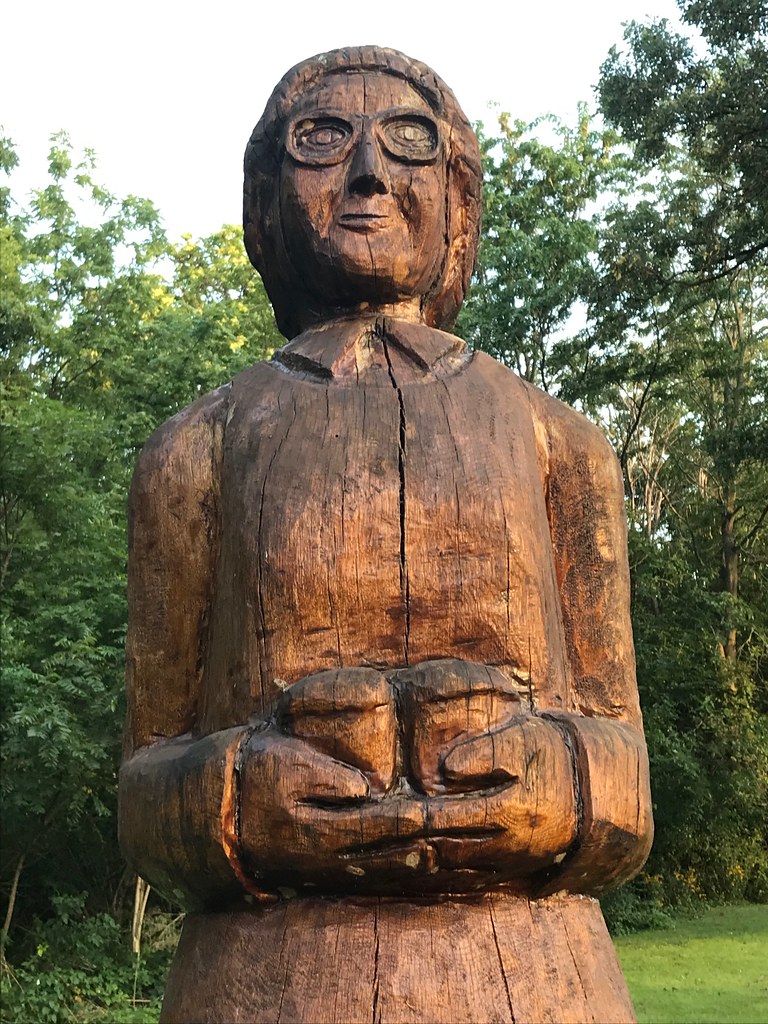 Wooden Sculptures, Amboy, Illinois City Park profkaren Flickr