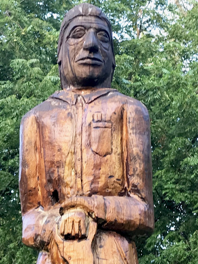 Wooden Sculptures, Amboy, Illinois City Park profkaren Flickr