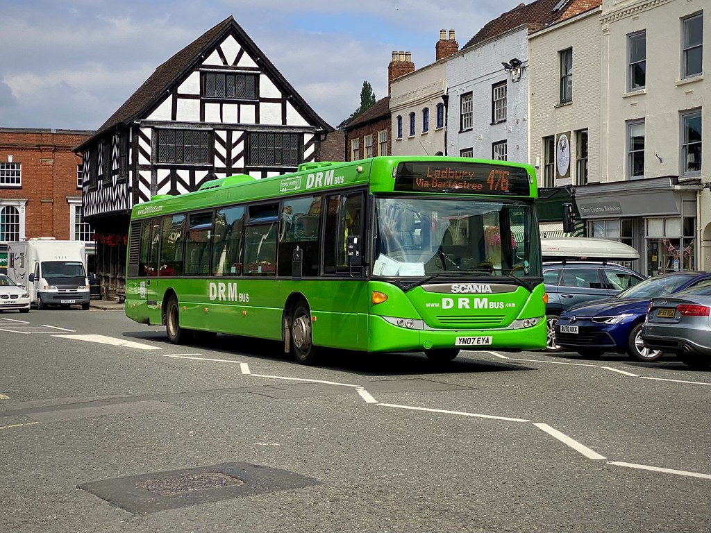 DRM Bus 120 YN07EYA 476 Hereford Ledbury EnfieldExplorer Flickr