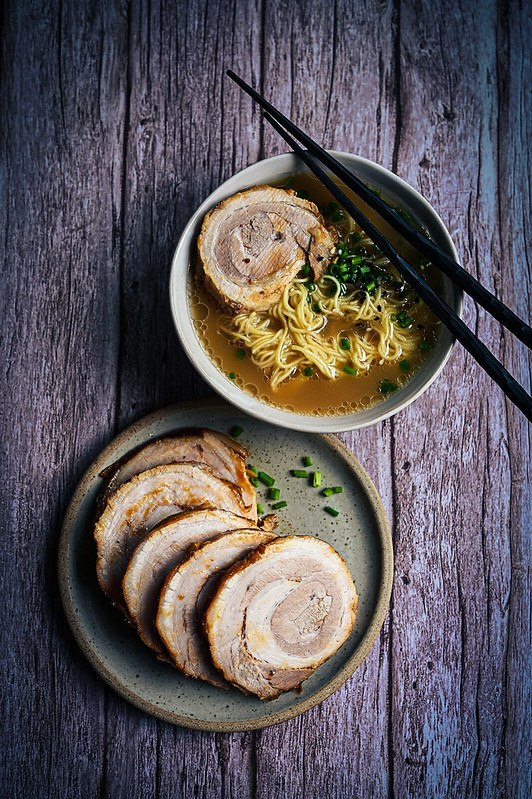 Chashu Pork Ramen with softboiled egg hopes.dreams.aspirations