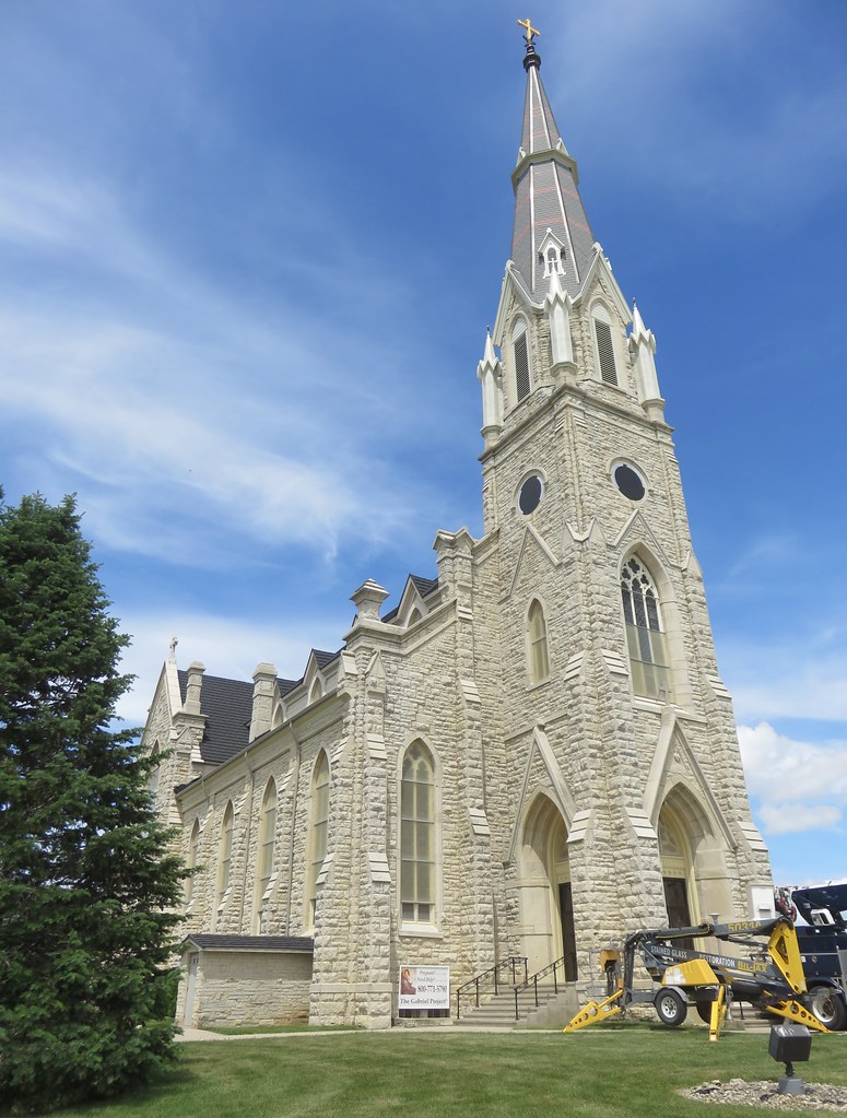 Saint Boniface Church (New Vienna, Iowa) Built in 1887, us… Flickr