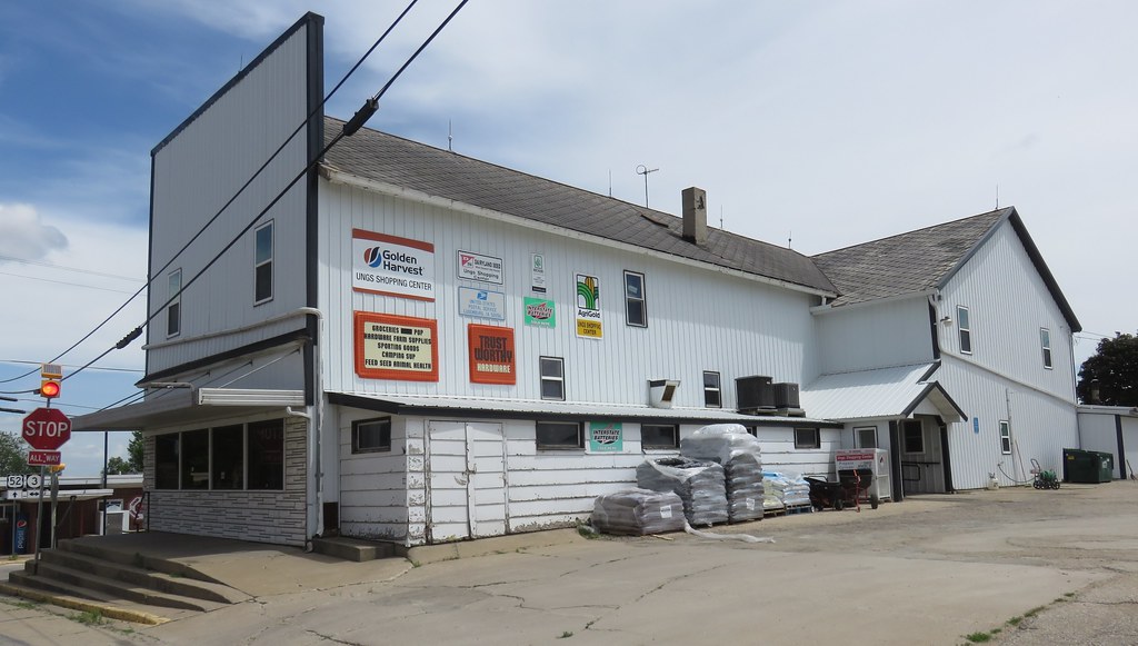 Post Office 52056 and Farm Supply Store (Luxemburg, Iowa) Flickr