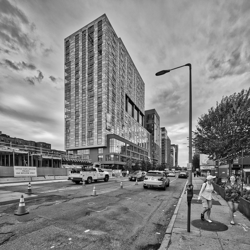 Tower and construction on Boylston Street In Boston, MA Chris Rycroft Flickr