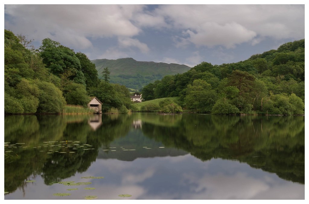 Tranquility Lake District setting, still reflections, Lily… Flickr