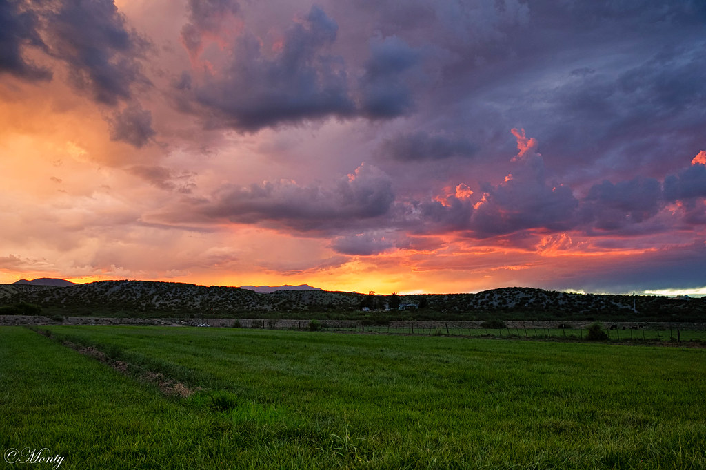 Sunset, San Antonio, New Mexico Beautiful sunset near the … Flickr