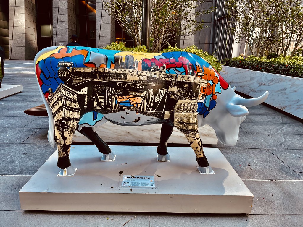 Citi of Dreams NYC Cow Parade 2021 Hudson Yards verplanck Flickr