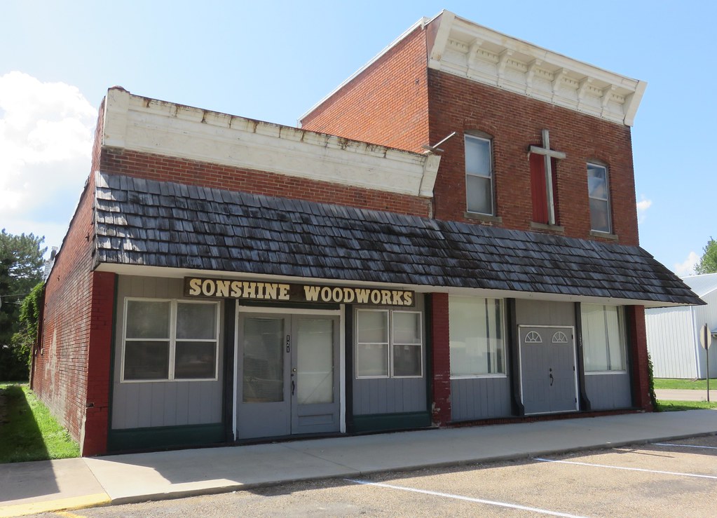 Storefront Buildings (Richland, Iowa) Located at 121 and 1… Flickr