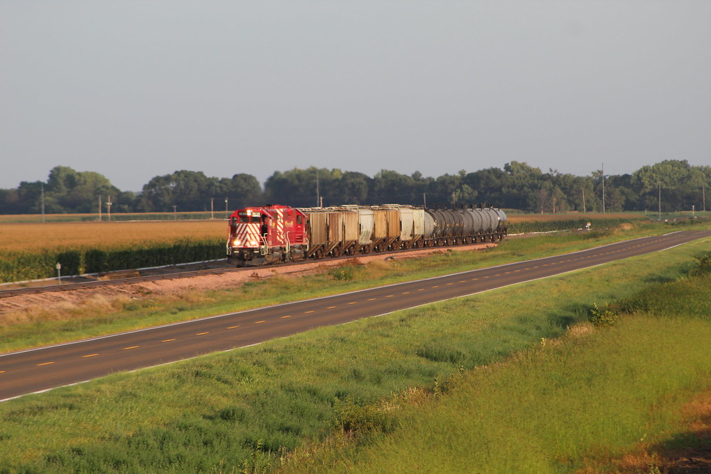 Nebraska Central Ord Local, 8/26/21 NCRC 8118 and 8132 tra… Flickr