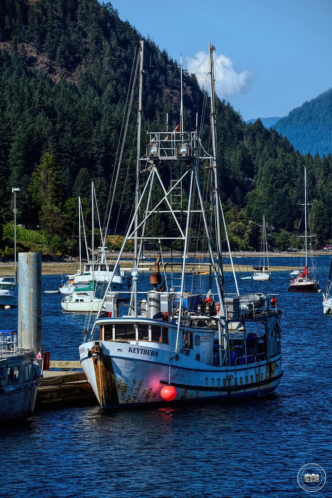 KEYTHERA Fishing Vessel Gibsons Marina Gibsons, BC Canad… Flickr