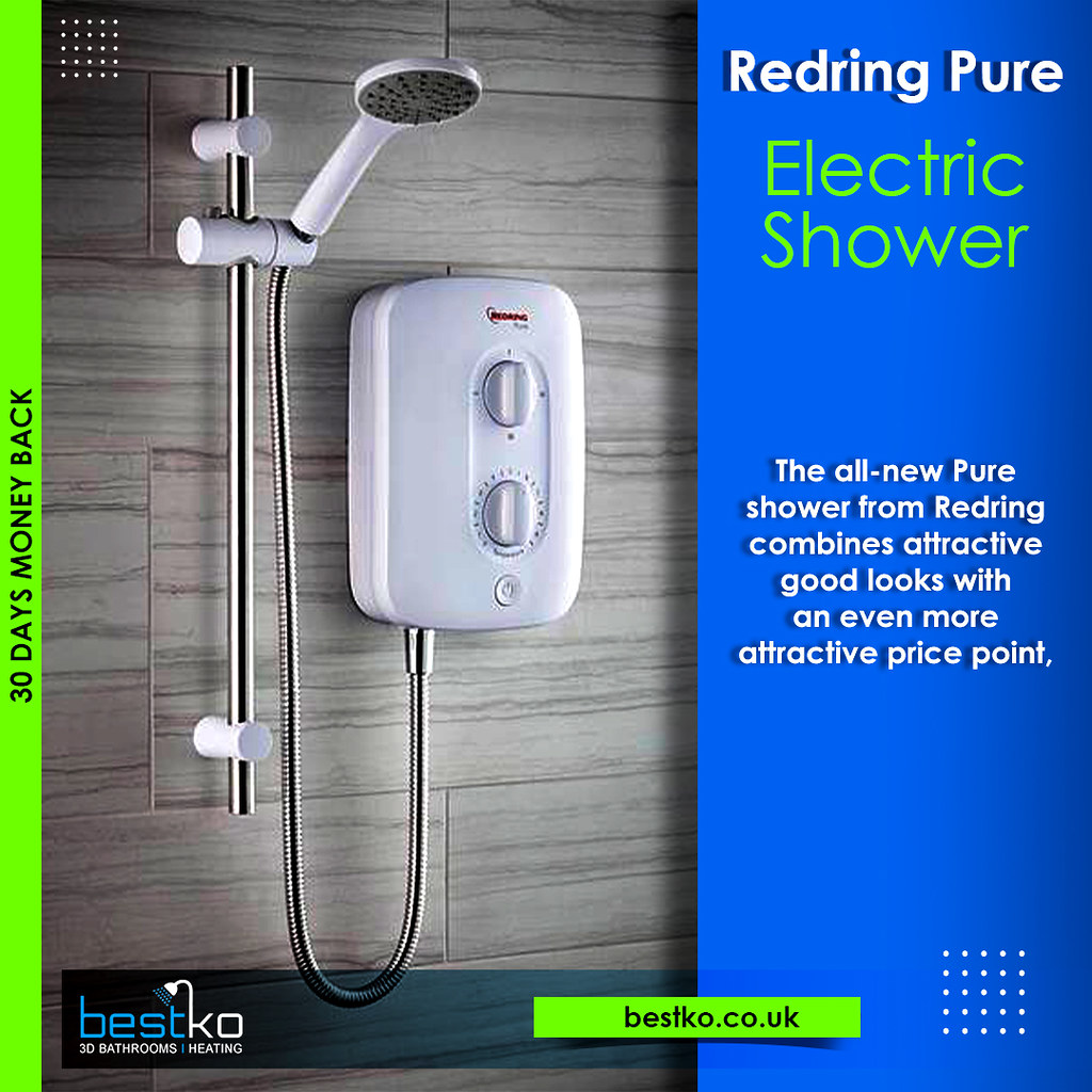 Redring Pure 9.5kw Electric Shower Redring Pure 9.5kw Elec… Flickr
