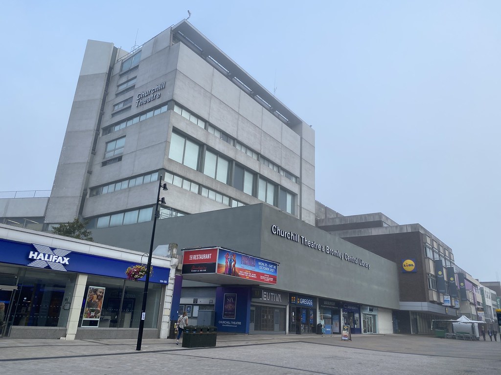Churchill Theatre & Bromley Central Library andy hebden Flickr
