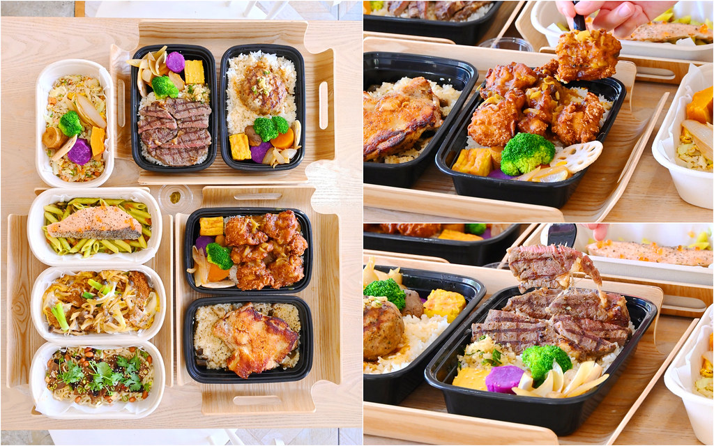 采咖啡早午餐_台中咖啡：美術館綠園道超值150元餐盒/大塊炸雞堆滿 親子厚切豬排 剝皮辣椒雞腿必點