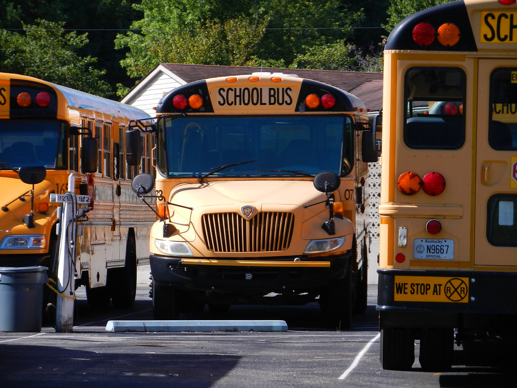 Union County Schools 073 Bus lot KY Flickr