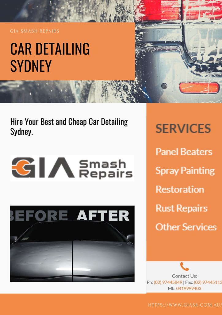 Car detailing sydney Do you need car detailing services in… Flickr
