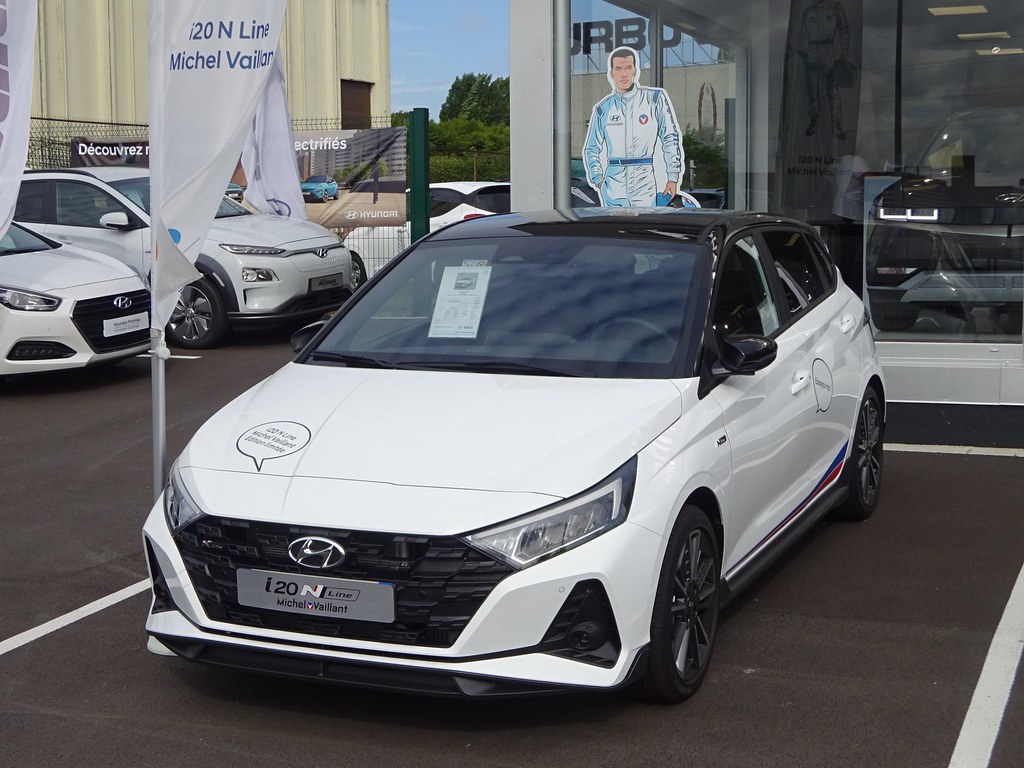 2021 Hyundai i20 Nline "Michel Vaillant" The third genera… Flickr