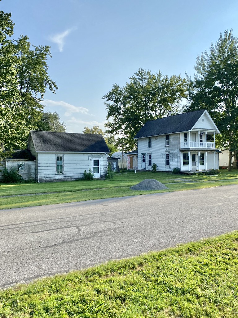 Main Street, Gilboa, OH These buildings are contributing s… Flickr