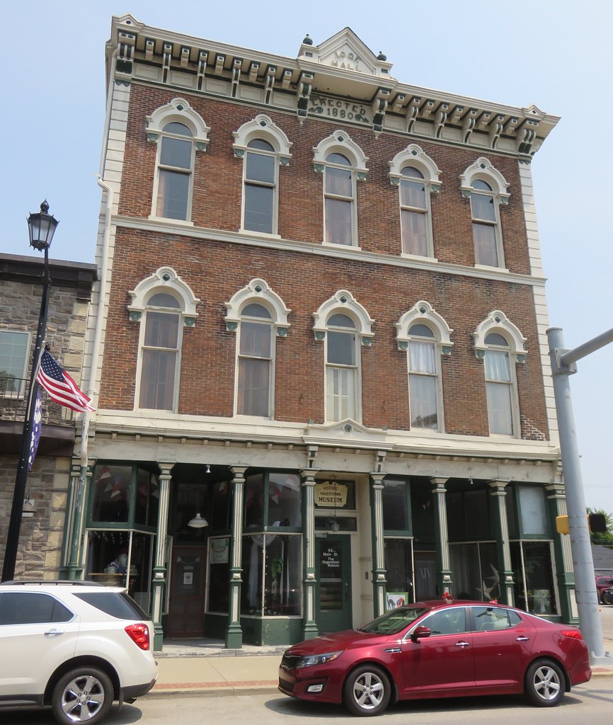 I.O.O.F. Hall (Hagerstown, Indiana) Located at 96 East Mai… Flickr